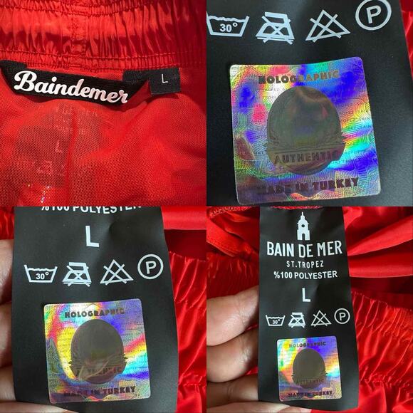 Bain De Mer Men’s Billionaires Royal Hold Up Club Monaco Size Large - Picture 9 of 14